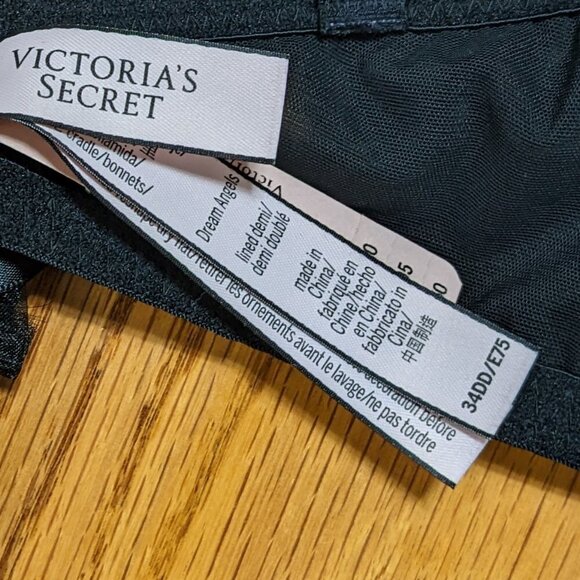 Victoria's Secret Dream Angels Lined Demi Double Bra with Feather Straps - Picture 5 of 5
